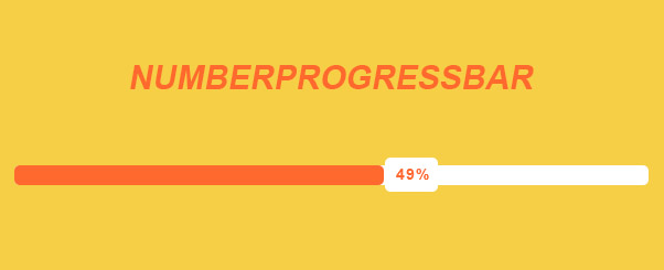 NumberProgressBar进度条