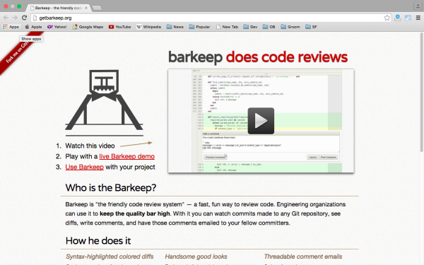 best code review tools for programmers  - getbarkeep