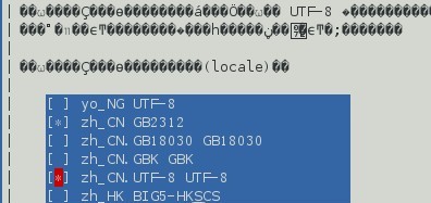 debian系统无法显示中文，中文显示方块的解决办法