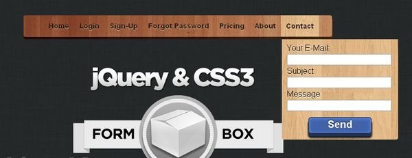 分享16个优秀的 CSS3 表单开发教程